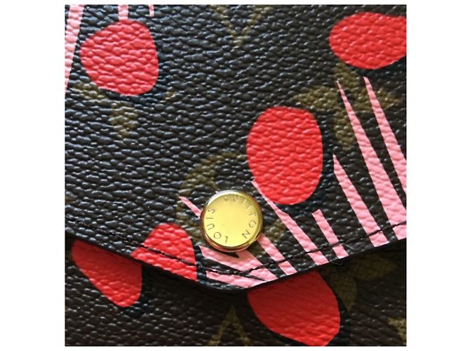 Louis Vuitton Sarah Monogram Palm Springs Jungle 2016 Esaurito Marrone Rosa - vista 5