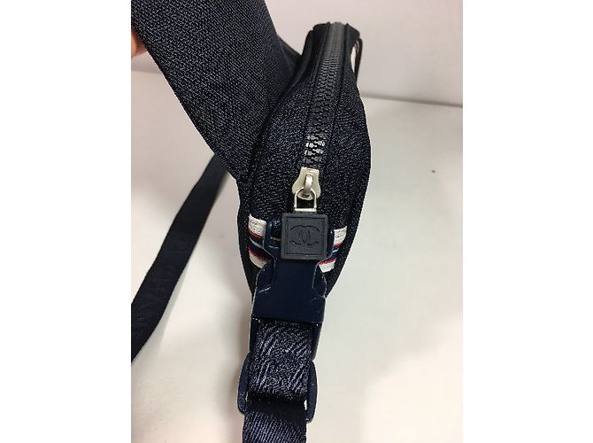 Timeless Chanel Sport senza tempo Bianco Rosso Blu - vista 14