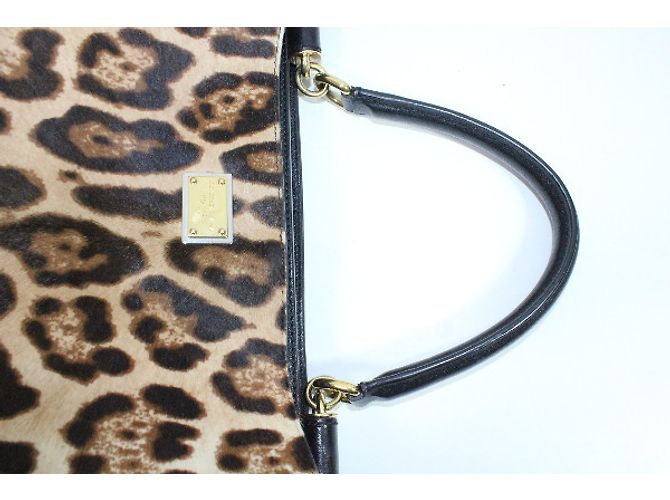 Dolce & Gabbana borsetta Stampa leopardo - vista 9