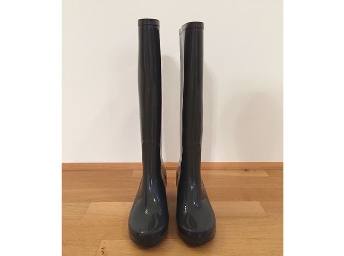 Valentino botas de goma rainboots arco gris - vista 6