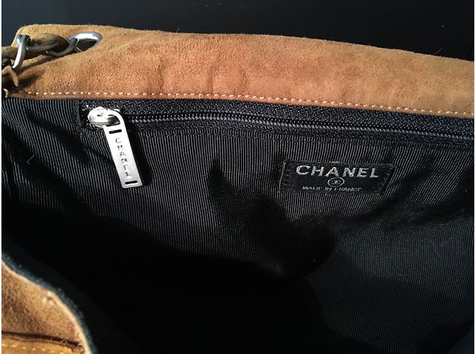 2.55 Chanel patchwork Beige Cognac Caramel - view 6