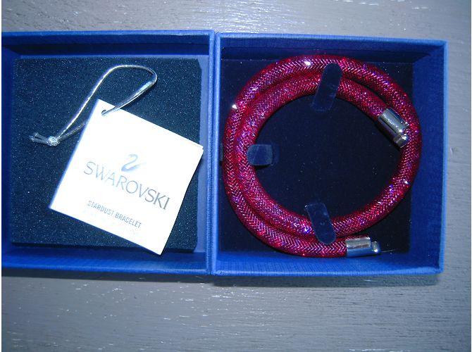 Bracciale Swarovski Stardust Rosso - vista 2