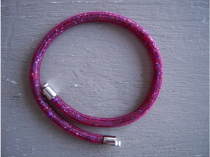 Bracciale Swarovski Stardust Rosso - vista 4