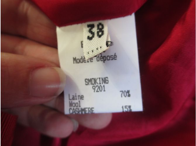 Autre Marque Giacca rossa in lana e cashmere Florence Korn - vista 6