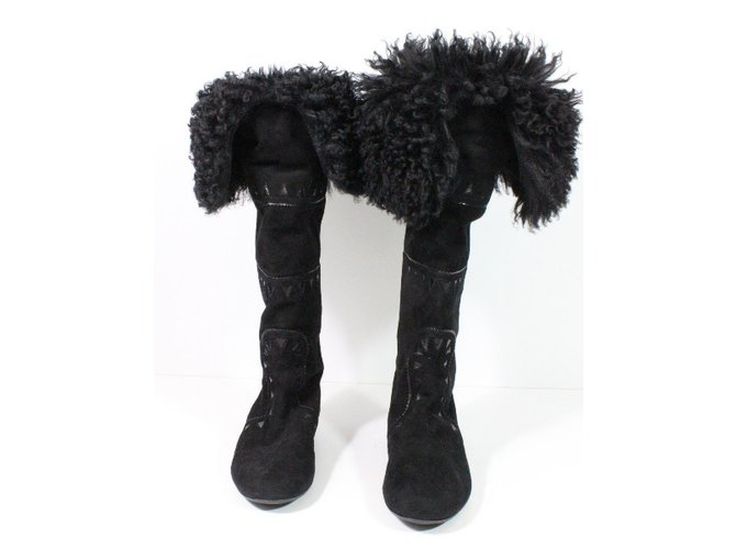 Alexandra Neel Botas ajustadas Negro - vista 4