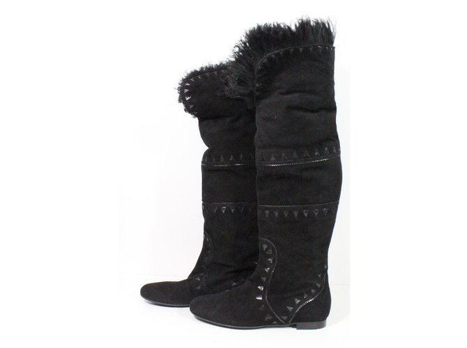 Alexandra Neel Botas ajustadas Negro - vista 5