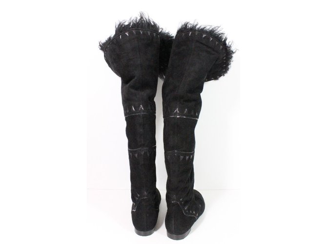 Alexandra Neel Botas ajustadas Negro - vista 6