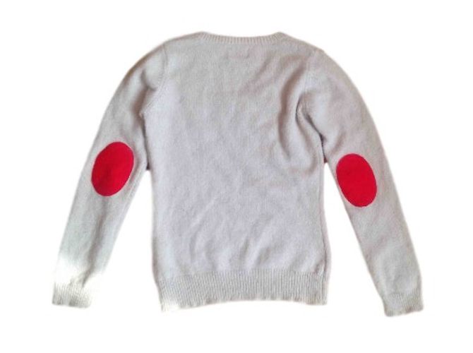 Pull Bellerose en laine et angora crème Écru - vue 2