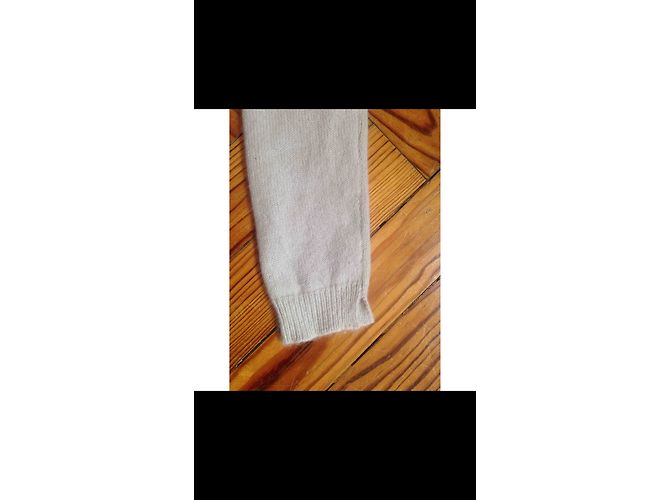 Pull Bellerose en laine et angora crème Écru - vue 5