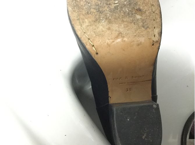 Botines Rag & Bone de piel negra Talla 39 Negro - vista 6