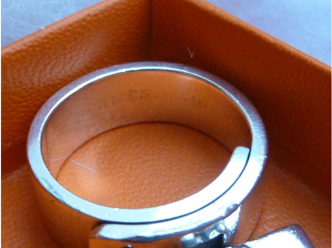 Hermès anillo Plata - vista 3
