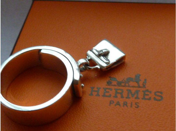 Hermès anillo Plata - vista 7