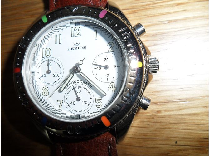 Autre Marque BERIOS SELTEN 80s VINATE CRONOGRAPH NEUE ALTE LAGER - Ansicht 3