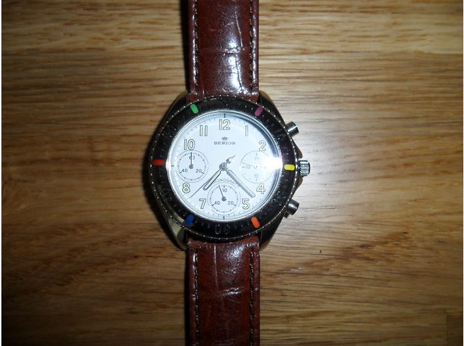 Autre Marque BERIOS SELTEN 80s VINATE CRONOGRAPH NEUE ALTE LAGER - Ansicht 4