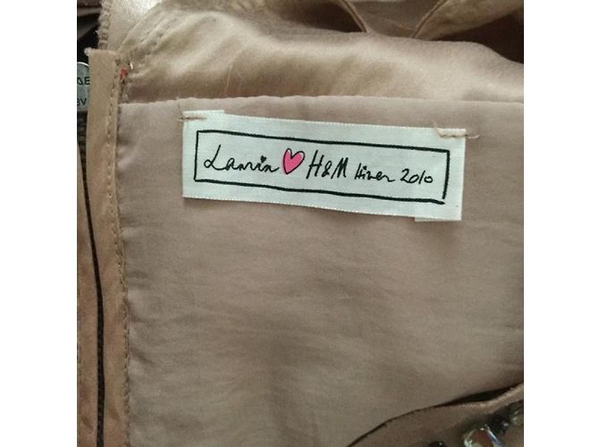 Lanvin For H&M Kleid mit Rüschen Rot - Ansicht 6