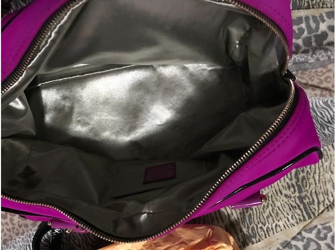 Sac à main Tod's Satchel Rose en cuir - vue 8