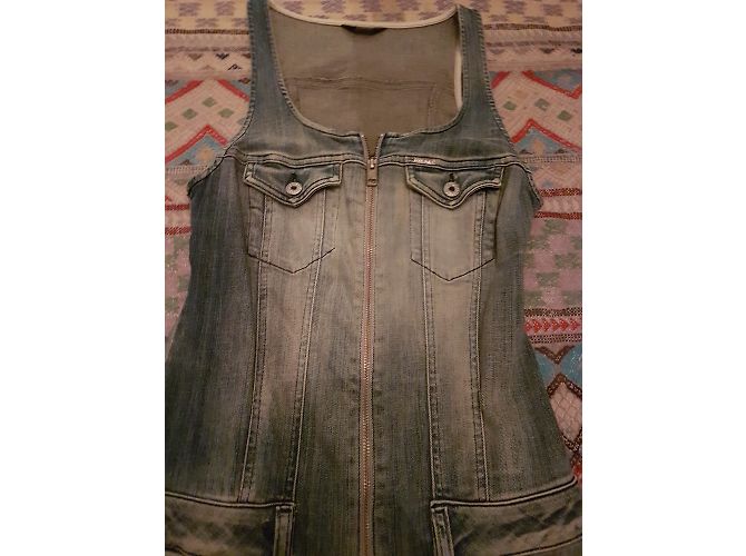 Mono de denim Diesel azul - vista 3