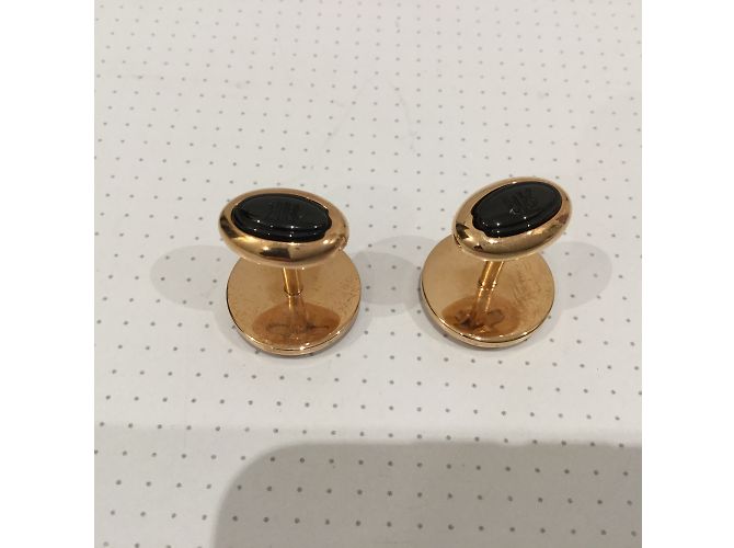 Gemelli Cerruti 1881 in metallo dorato D'oro - vista 3