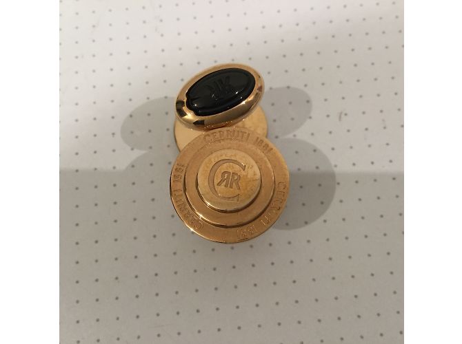 Gemelli Cerruti 1881 in metallo dorato D'oro - vista 4