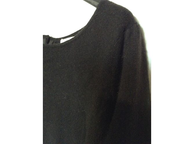 Eleven Paris Kleid schwarz aus Kaschmir Größe 36 - Ansicht 3
