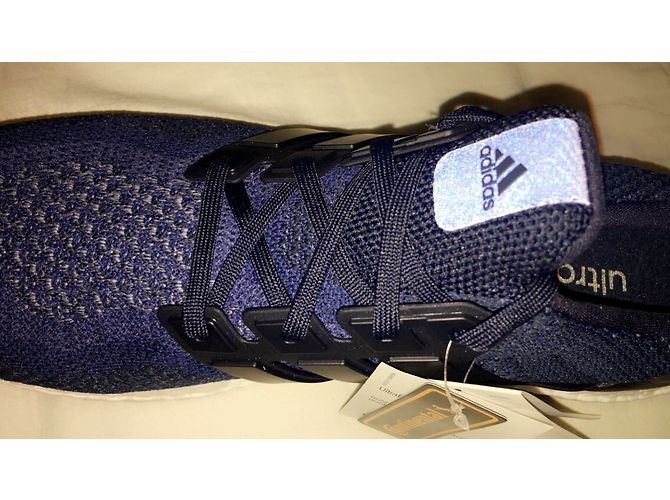 Adidas Ultra boost M (AQ5928) Blu - vista 3