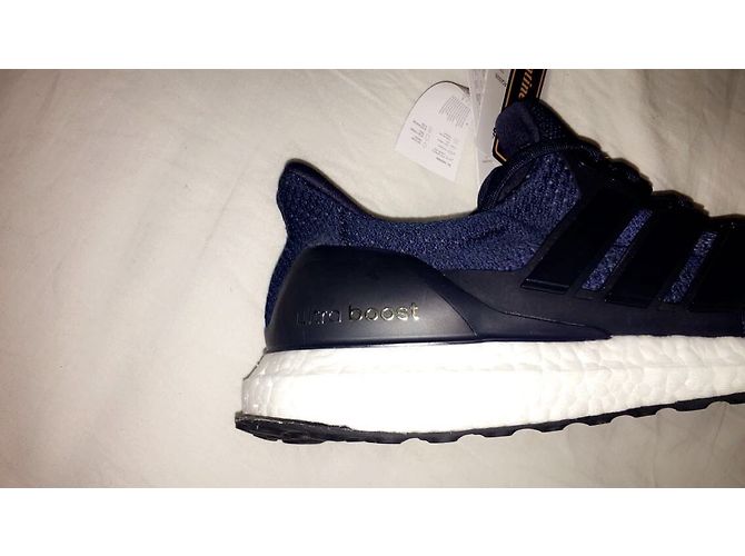 Adidas Ultra boost M (AQ5928) Blu - vista 4