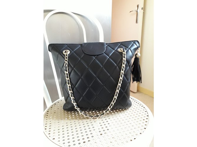 Chanel Handtasche Schwarz - Ansicht 10