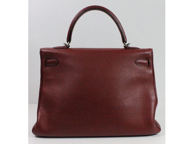 Hermès Kelly 35 Burdeos - vista 12