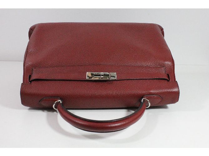 Hermès Kelly 35 Burdeos - vista 14