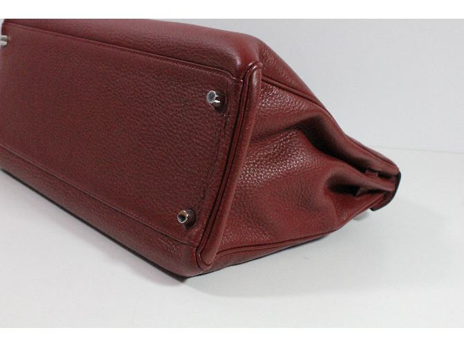 Hermès Kelly 35 Burdeos - vista 17