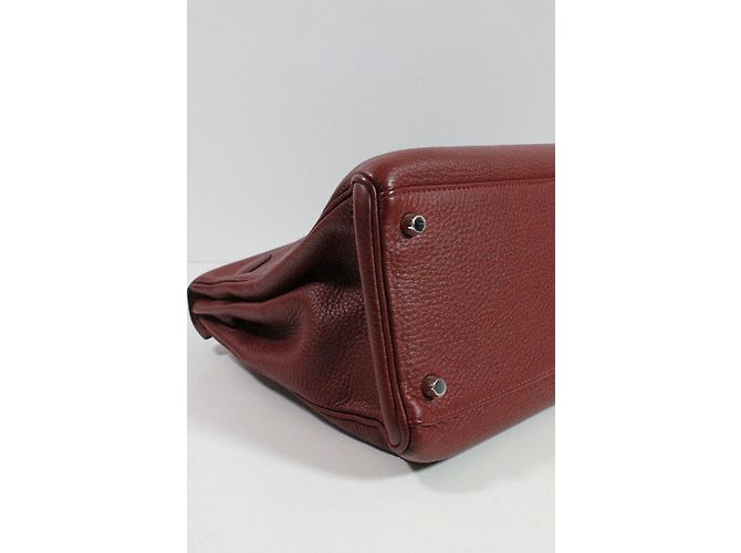 Hermès Kelly 35 Burdeos - vista 18