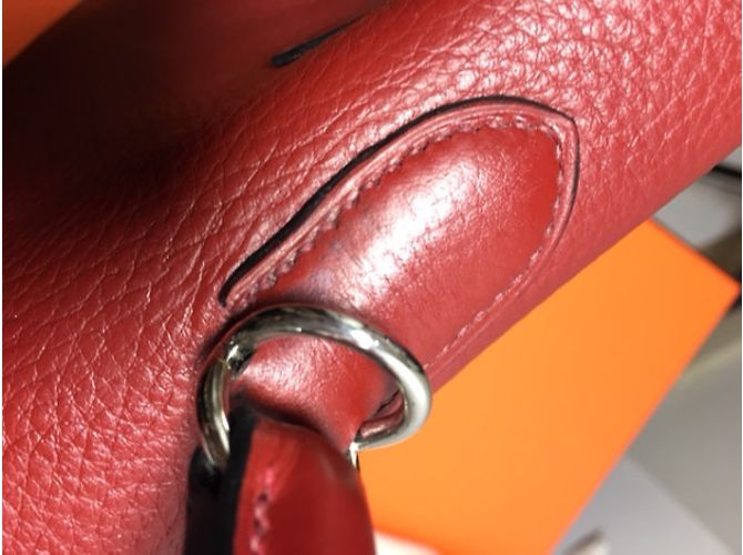 Hermès Kelly 35 Burdeos - vista 21