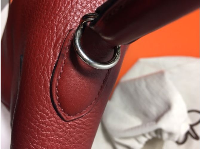 Hermès Kelly 35 Burdeos - vista 22
