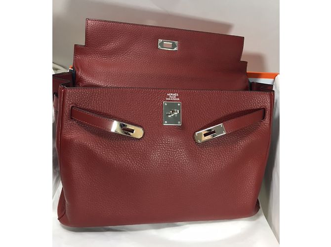 Hermès Kelly 35 Burdeos - vista 4