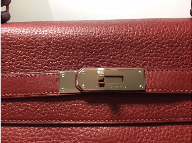 Hermès Kelly 35 Burdeos - vista 5