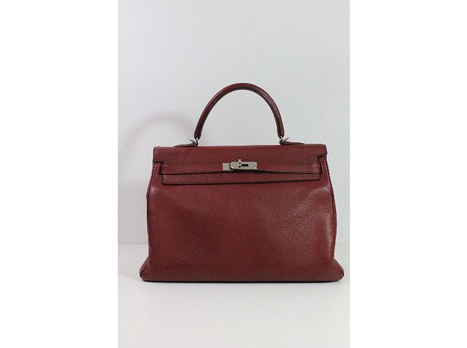 Hermès Kelly 35 Burdeos - vista 10