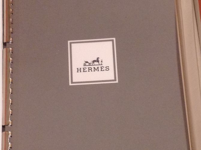 Hermès cuaderno Gris - vista 7