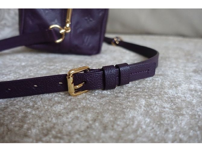 Louis Vuitton Speedy Empreinte 25 Púrpura - vista 3