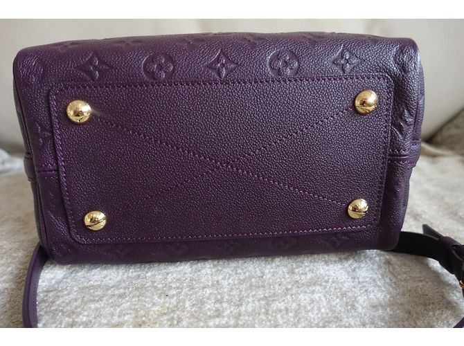 Louis Vuitton Speedy Empreinte 25 Púrpura - vista 4