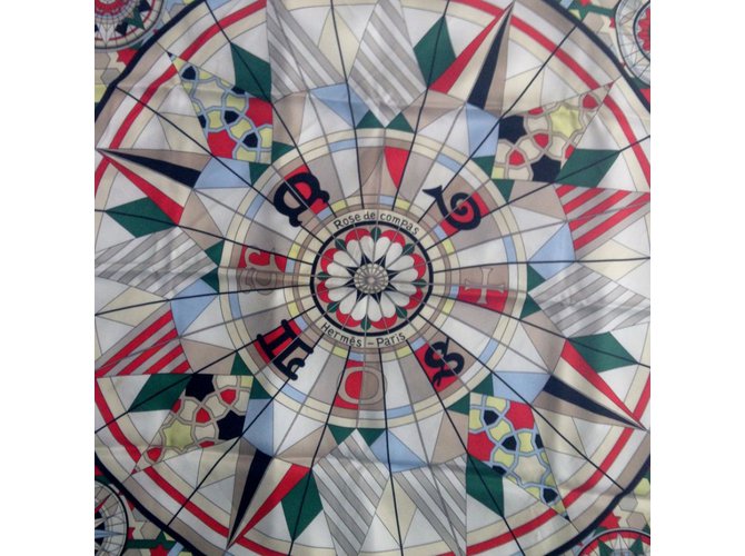 Hermès "ROSA DE COMPAS" Multicor - vista 5
