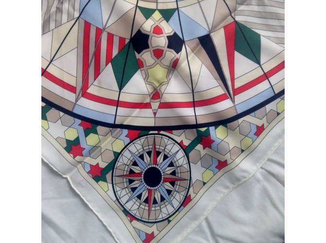 Hermès "ROSA DE COMPAS" Multicor - vista 8