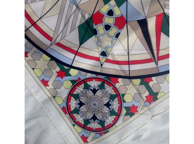 Hermès "ROSA DE COMPAS" Multicor - vista 9