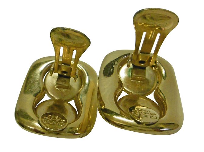 Gucci Perlenohrringe aus Gold - Ansicht 2