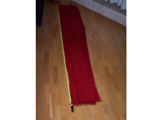 Hermès Etole Pashmina Rouge - vue 5