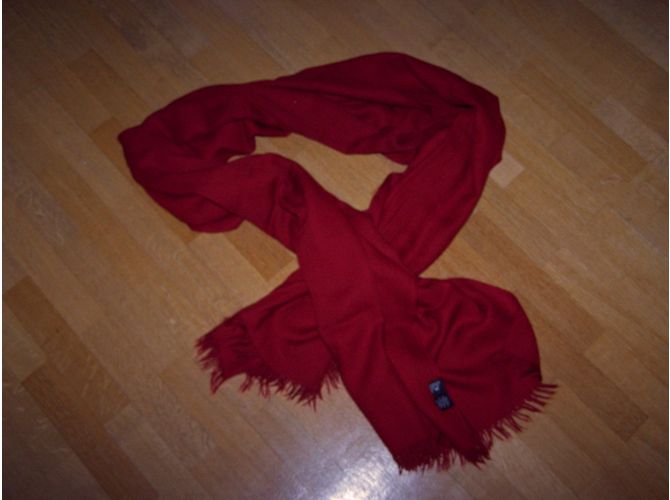 Hermès Etole Pashmina Rouge - vue 7