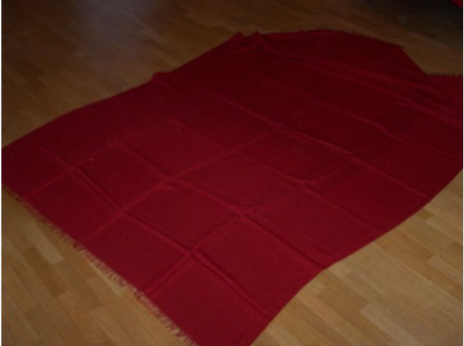 Hermès Etole Pashmina Rouge - vue 9