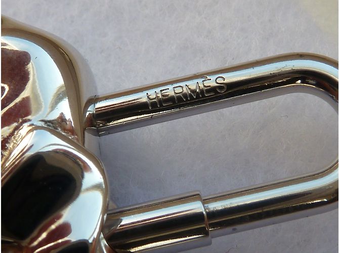 Hermès Vorhängeschloss Silber - Ansicht 5