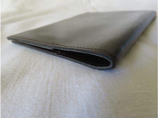 Céline Brown Leather Notepad Holder - view 7