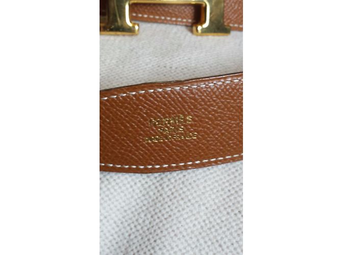 Hermès Belt Black Caramel - view 3