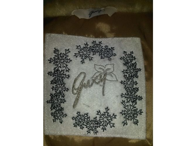 Autre Marque Chaqueta de piel sintética con capucha GUYY Crema Crudo - vista 4